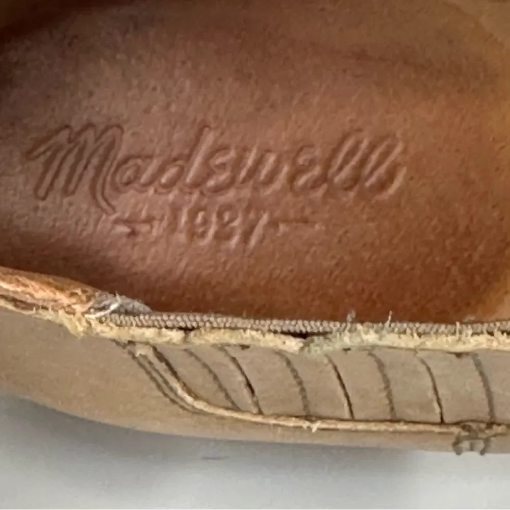 Madewell Spencer Chelsea Pull On Ankle Bootie Tan Size 8.5